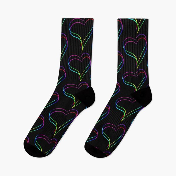 Item preview, Hearts Rainbow - Love designed and sold by MyREDBlack.