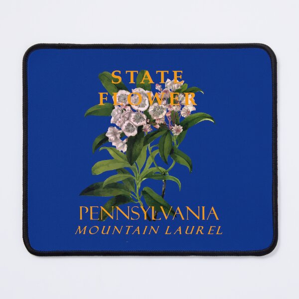 Item preview, Pennsylvania Territory Flower The Mountain Laurel designed and sold by taiche.