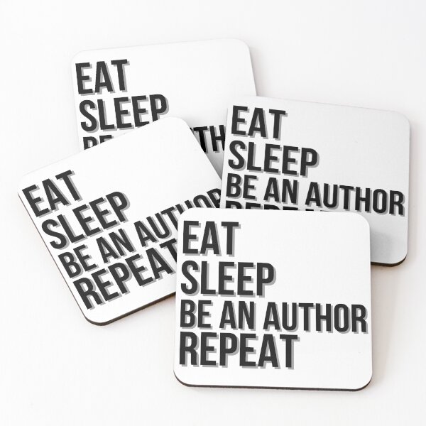 Item preview, Eat Sleep Be an Authors Repeat designed and sold by HyperfixationStation.