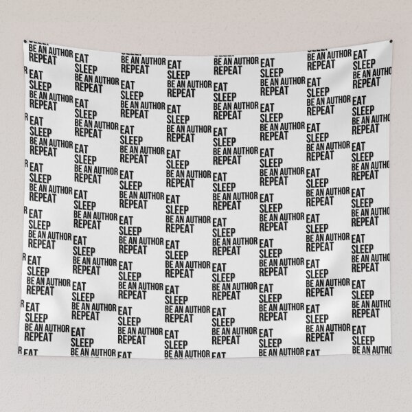 Item preview, Eat Sleep Be an Authors Repeat designed and sold by HyperfixationStation.