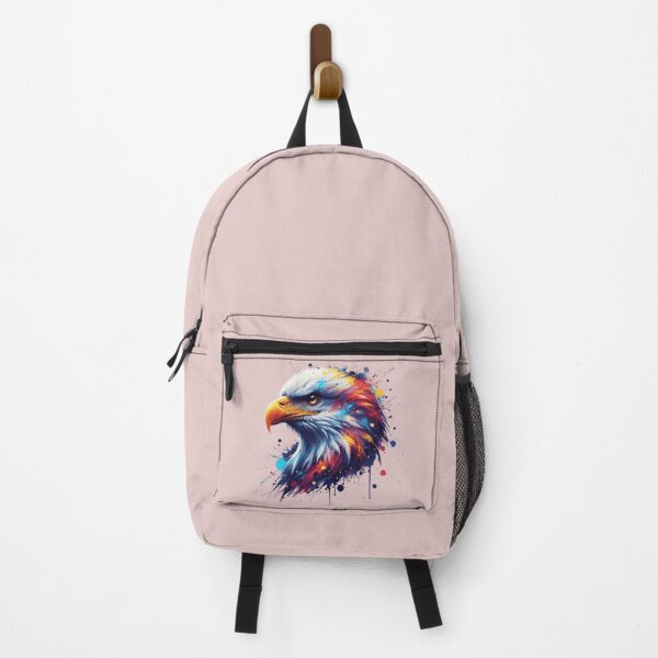 Item preview, Majestic Splash Eagle – Vibrant Abstract Watercolor Feline Art designed and sold by MoodCircuit.