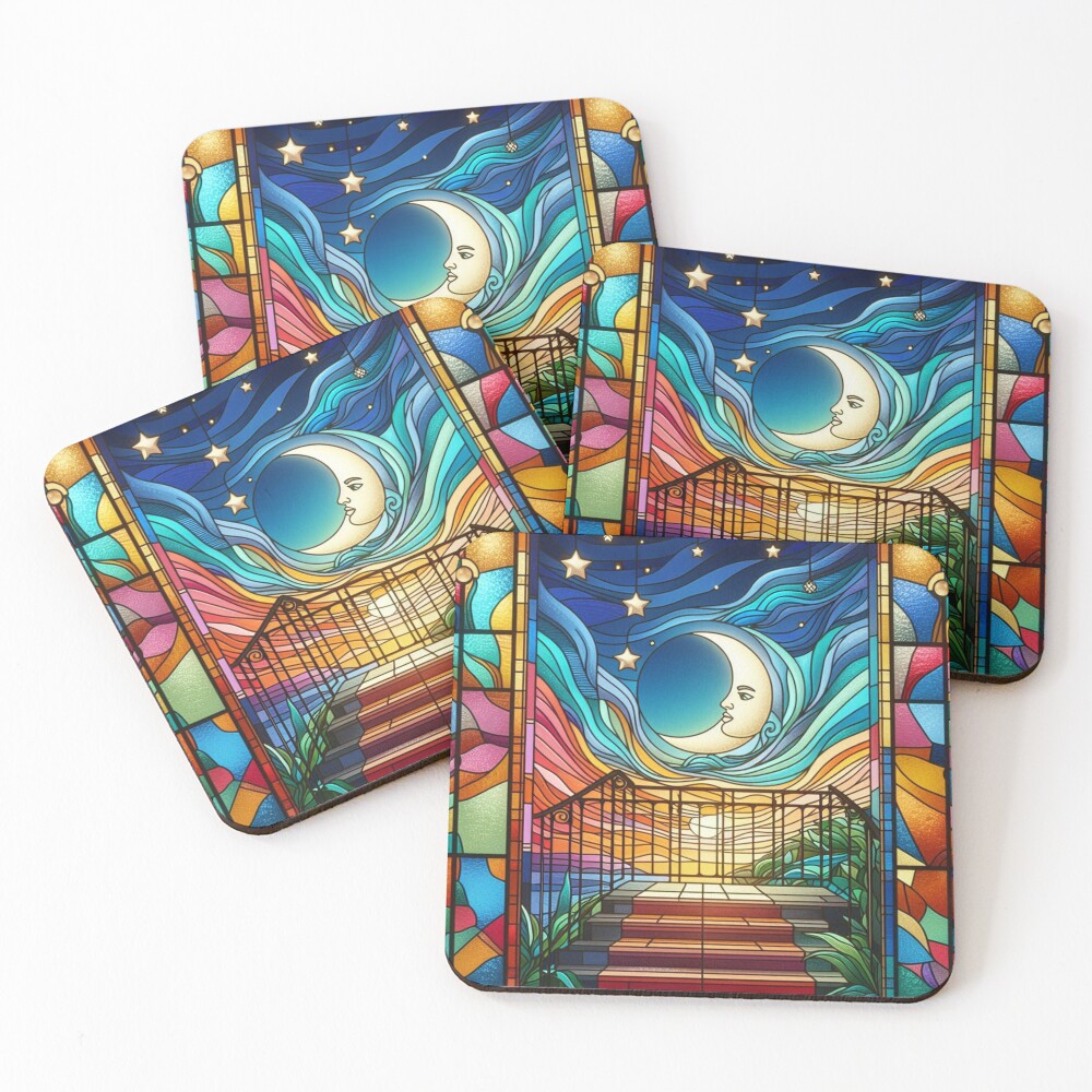 Item preview, Coasters (Set of 4) designed and sold by MadetoCreate21.