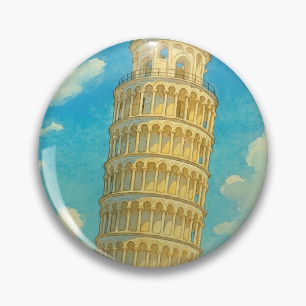 Item preview, Leaning Tower of Pisa in Sunny Italy designed and sold by Era-of-Traveler.