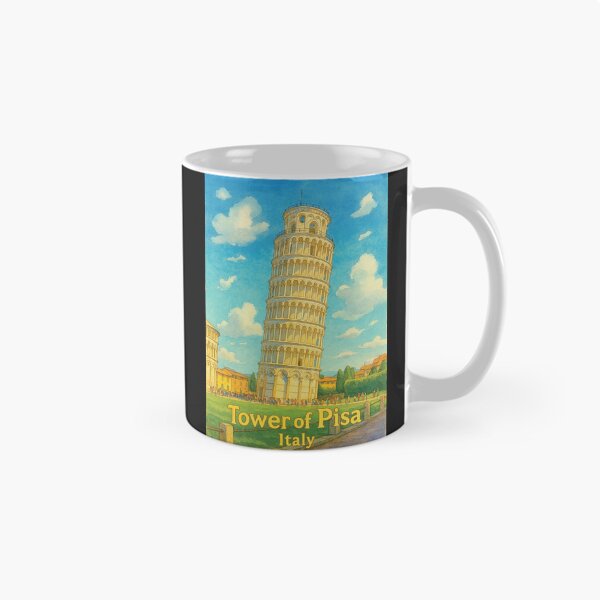 Item preview, Leaning Tower of Pisa in Sunny Italy designed and sold by Era-of-Traveler.