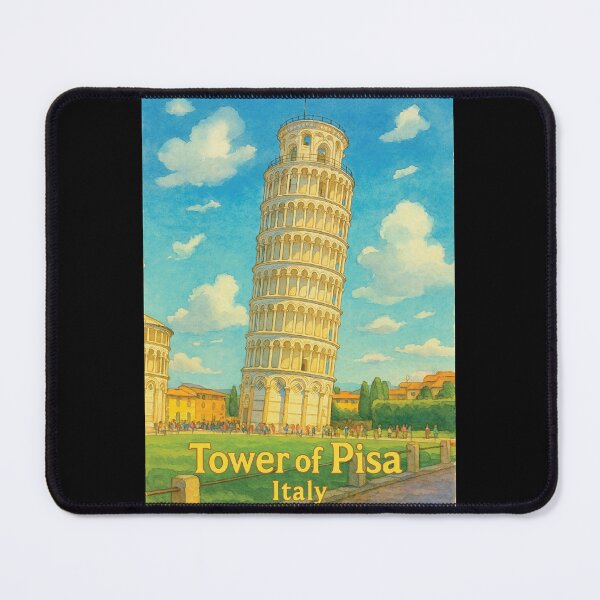 Item preview, Leaning Tower of Pisa in Sunny Italy designed and sold by Era-of-Traveler.