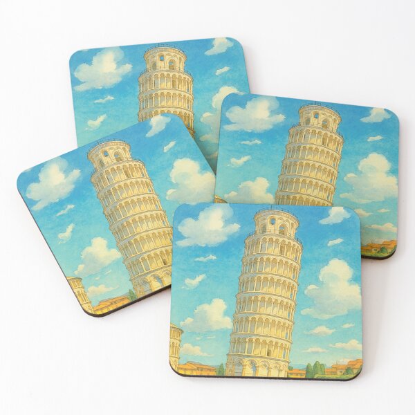Item preview, Leaning Tower of Pisa in Sunny Italy designed and sold by Era-of-Traveler.