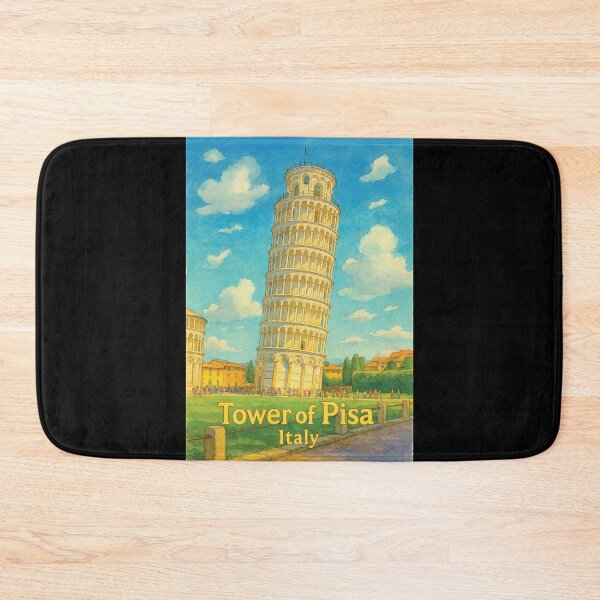 Item preview, Leaning Tower of Pisa in Sunny Italy designed and sold by Era-of-Traveler.