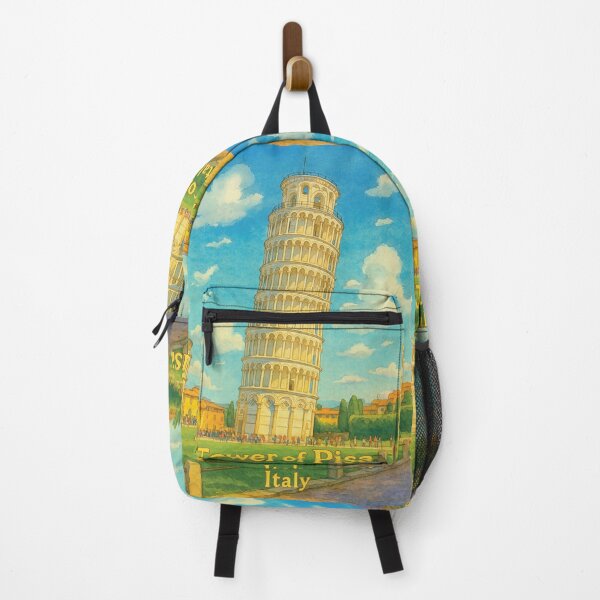 Item preview, Leaning Tower of Pisa in Sunny Italy designed and sold by Era-of-Traveler.
