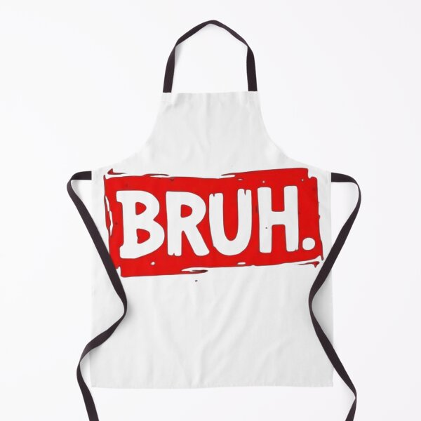 Item preview, Bruh Meme Bold Red Grunge Typography Design designed and sold by haitrieuic96.