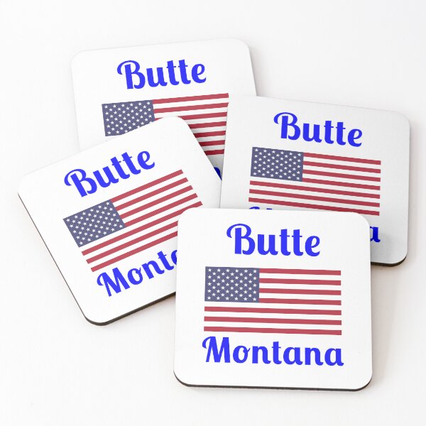 Item preview, Butte Montana - Stylish Prints, designed and sold by Fleetwood1994.