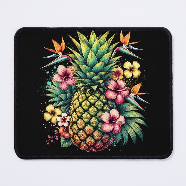 Item preview, Pineapple Flower Aloha Beaches Hawaii Party Pineapple Lover designed and sold by Kimberley King Art  King Art.