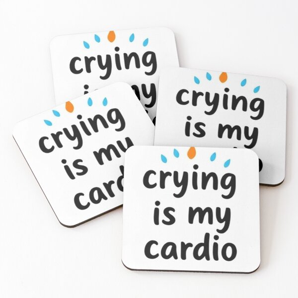 Item preview, Crying Is My Cardio designed and sold by StyleCrate.