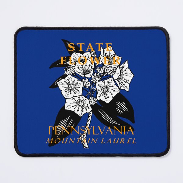 Item preview, Pennsylvania Territory Flower Mountain Laurel Illustration designed and sold by taiche.