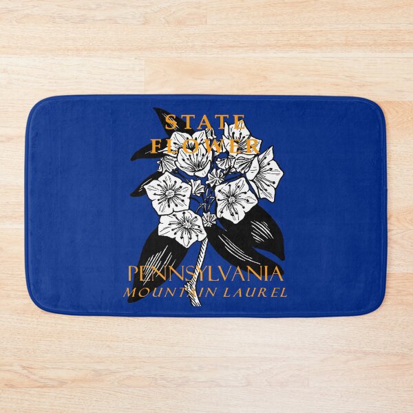 Item preview, Pennsylvania Territory Flower Mountain Laurel Illustration designed and sold by taiche.