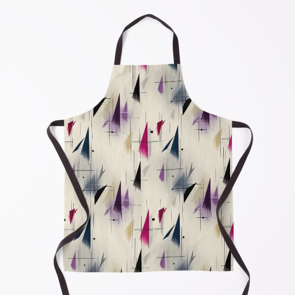 Item preview, Ethereal Sharp Geometrics with Magenta, Black, and Beige Tones designed and sold by Moisky Patterns.