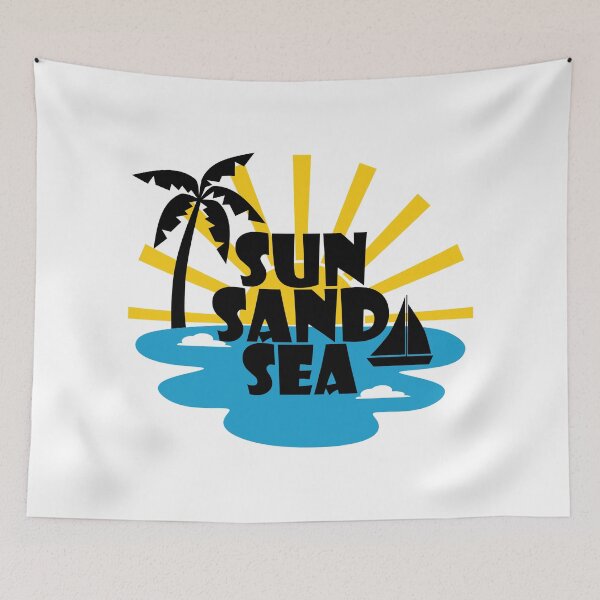 Item preview, Sun, Sand, Sea - Minimalist Coastal Vibes designed and sold by Tulip Creators .