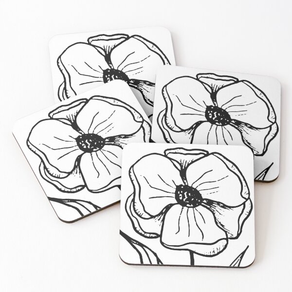 Item preview, Nice black&white flower  designed and sold by DO-artbyDeliaO.