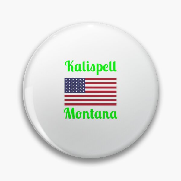 Item preview, Kalispell Montana - Stylish Prints, designed and sold by Fleetwood1994.