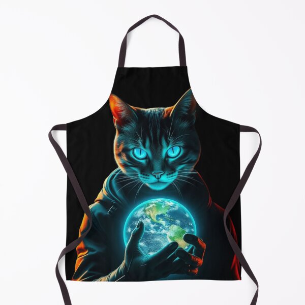 Item preview, neon cat designed and sold by MindfluxStudio.