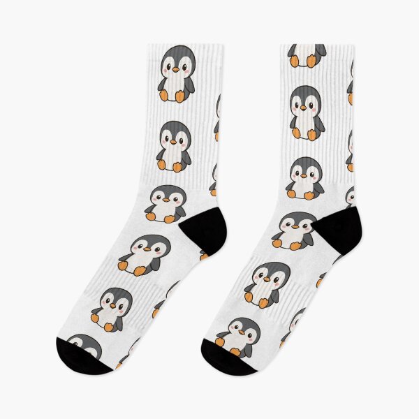 Item preview, Cute Kawaii Penguin – Adorable Winter Animal Art designed and sold by Greywolfbazaar.