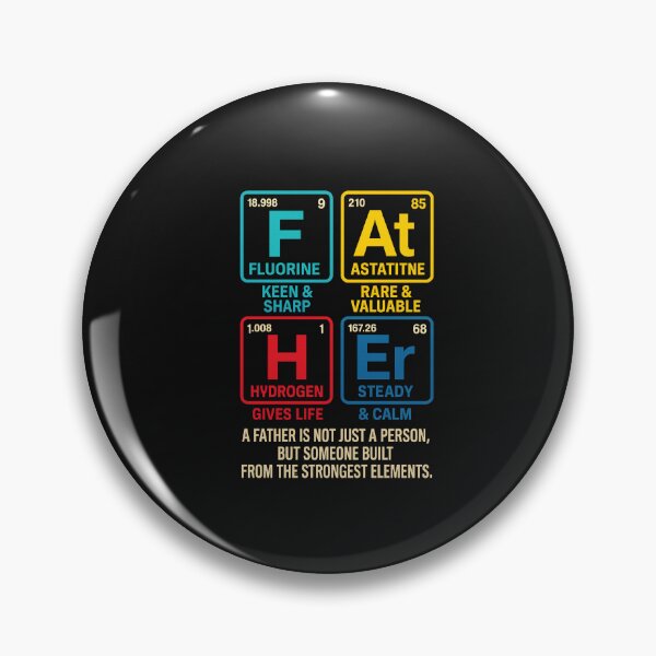 Item preview, Fathers Day dad from Daughter wife Elements Periodic Table designed and sold by TalalosART.