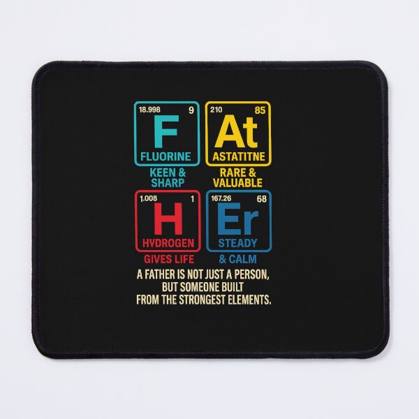 Item preview, Fathers Day dad from Daughter wife Elements Periodic Table designed and sold by TalalosART.
