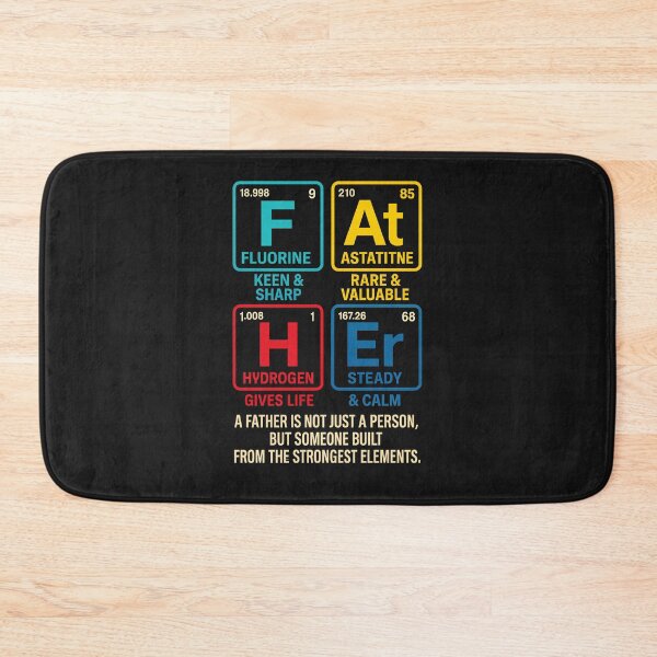 Item preview, Fathers Day dad from Daughter wife Elements Periodic Table designed and sold by TalalosART.