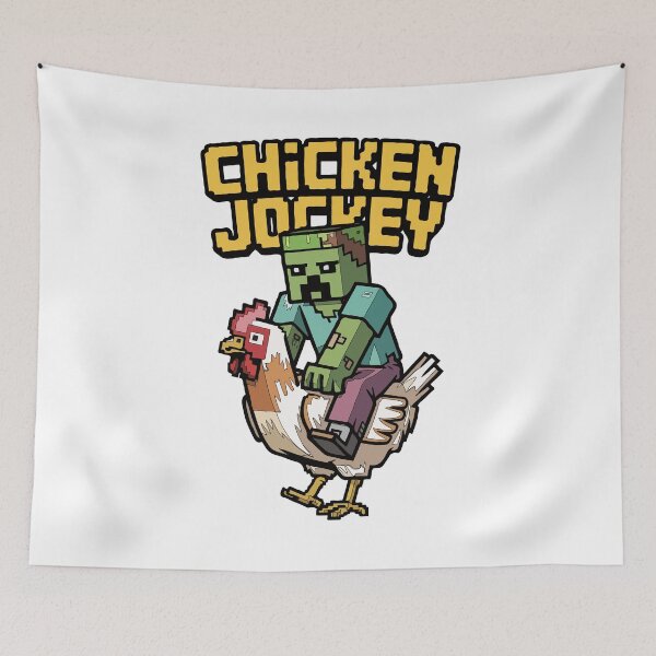 Item preview, chicken jockey designed and sold by DashBliss.