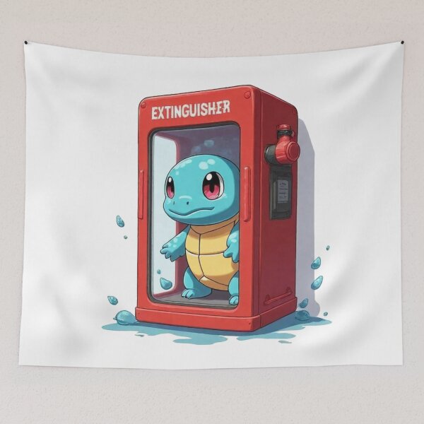 Item preview, Squirtle, Break in case of fire designed and sold by Kaskis13.