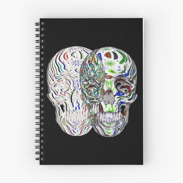 Item preview, Abstract flower Skull (art1) designed and sold by Wiko Glitch.