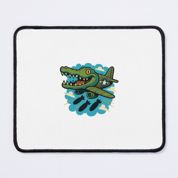 Item preview, Bombardiro Crocodilo Italian Brainrot AI Meme Sticker designed and sold by miubiyori.