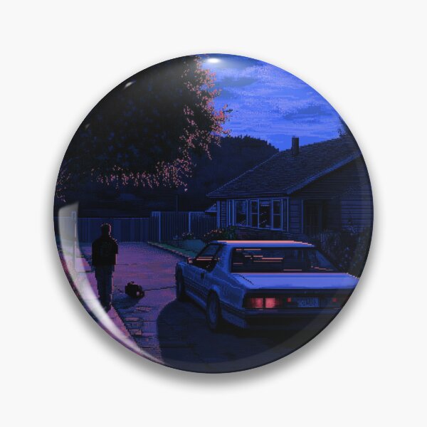 Item preview, Summer Night Lofi Chill Pixelart designed and sold by V-Fantasy.