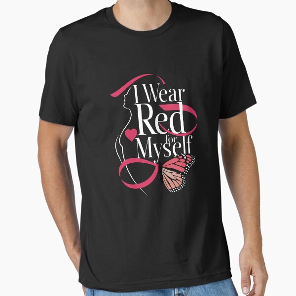 Item preview, HIV Aids Awareness I Wear Red For Myself World designed and sold by BoriZ999.