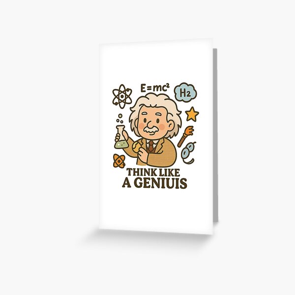 Artikel-Vorschau von Denken Sie an ein Genie, designt und verkauft von MaisonLouis.