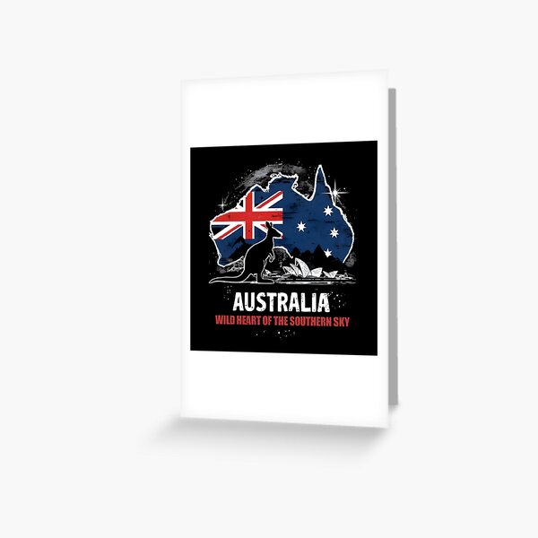 Item preview, Australia : Wild Heart of the Southern Sky designed and sold by Zatch-Bell.