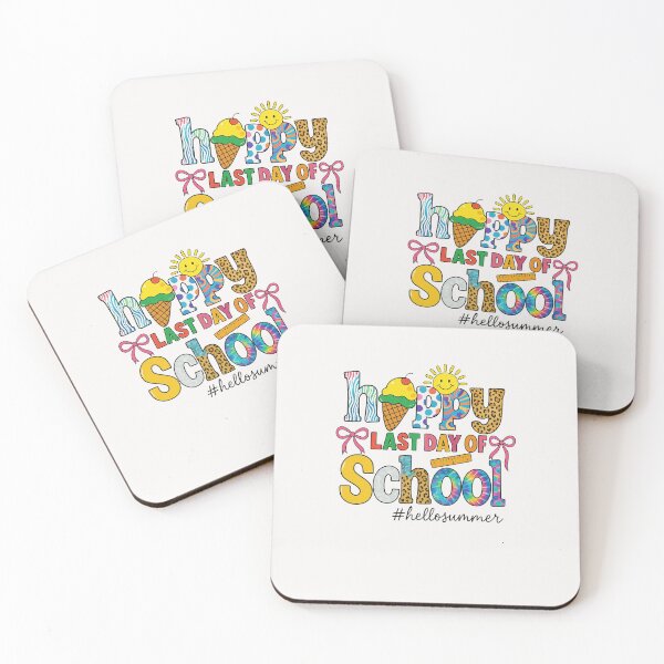 Item preview, Happy Last Day Of School Hello Summer Teacher Student designed and sold by MOHITSALVI.
