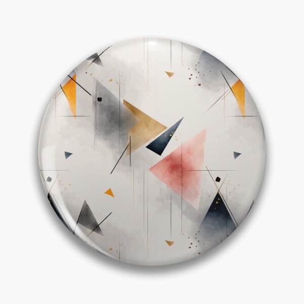 Item preview, Ethereal Angular Mesh with Ochre, Coral, and Charcoal Tones designed and sold by Moisky Patterns.