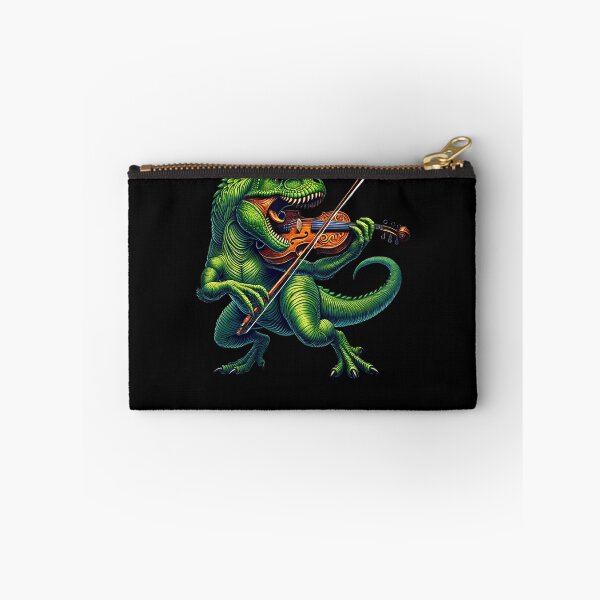 Item preview, Dinosaur Playing Fiddle Player designed and sold by Kimberley King Art  King Art.