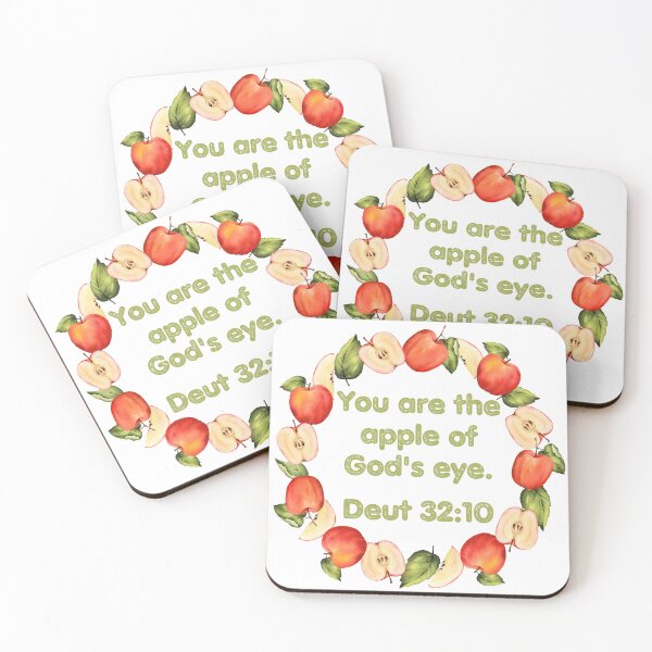 Item preview, Deuteronomy 32:10 - You are the apple of God's eye designed and sold by FlutterByH.