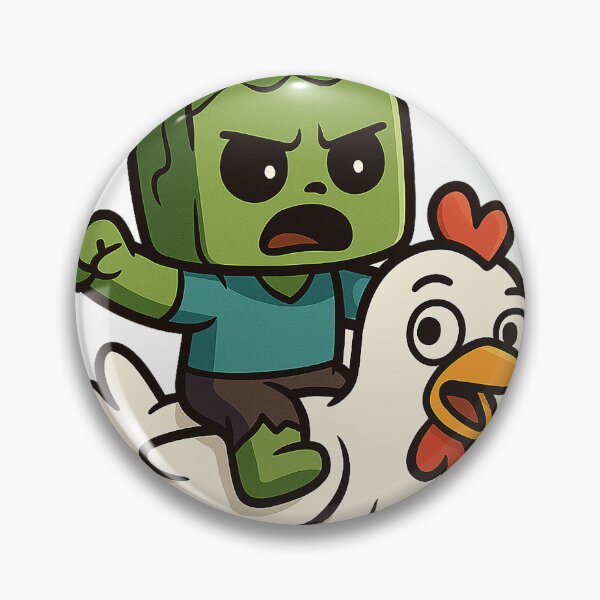 Item preview, Chicken Jockey - Baby Zombie Rider designed and sold by Pulse Creativity Designs.