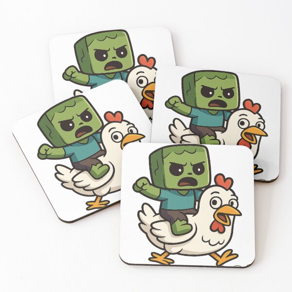 Item preview, Chicken Jockey - Baby Zombie Rider designed and sold by Pulse Creativity Designs.
