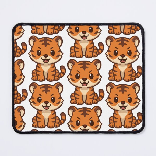 Item preview, Chibi Tiger – Fierce but Cute Sticker designed and sold by Emanova9.