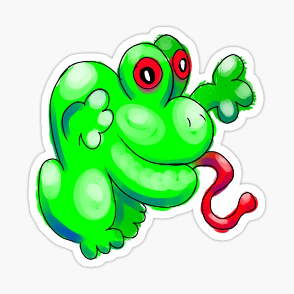 Item preview, Mr.Funky Frog designed and sold by CastleAlphys GiftShop.