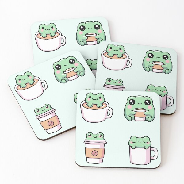 Item preview, Coffee Frogs designed and sold by CaramelCryptid.