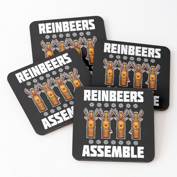 Item preview, REINBEERS ASSEMBLE - CHRISTMAS GIFT designed and sold by KEF Custom.