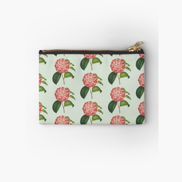 Item preview, Pink and White Camellia Japonica Flower designed and sold by IrisAndIvy.