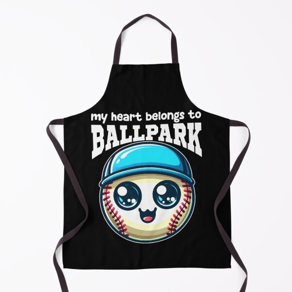 Item preview, MY HEART BELONGS TO BALLPARK - BASEBALL GIFT designed and sold by KEF Custom.