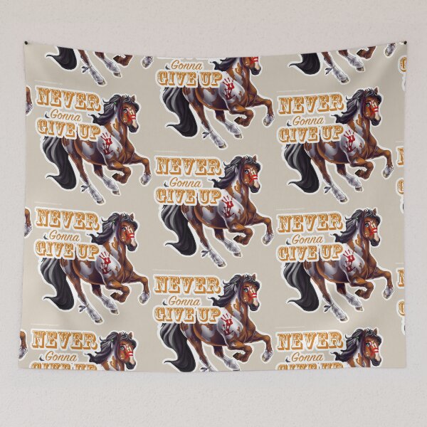 Item preview, Never Gonna Give Up designed and sold by Unicornarama.