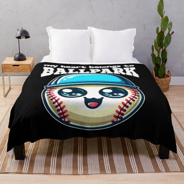 Item preview, MY HEART BELONGS TO BALLPARK - BASEBALL GIFT designed and sold by KEF Custom.