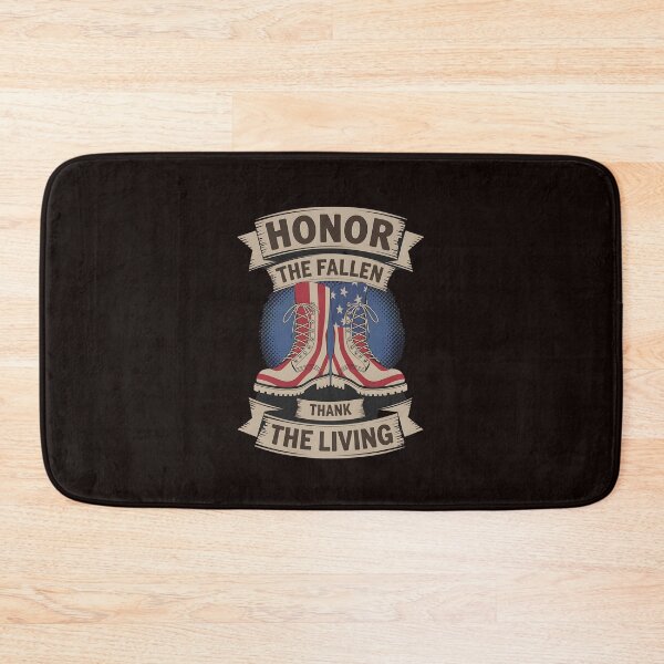 Item preview, Honor The Fallen Thank The Living Memorial Day Veterans designed and sold by MAKOPOKOShop.